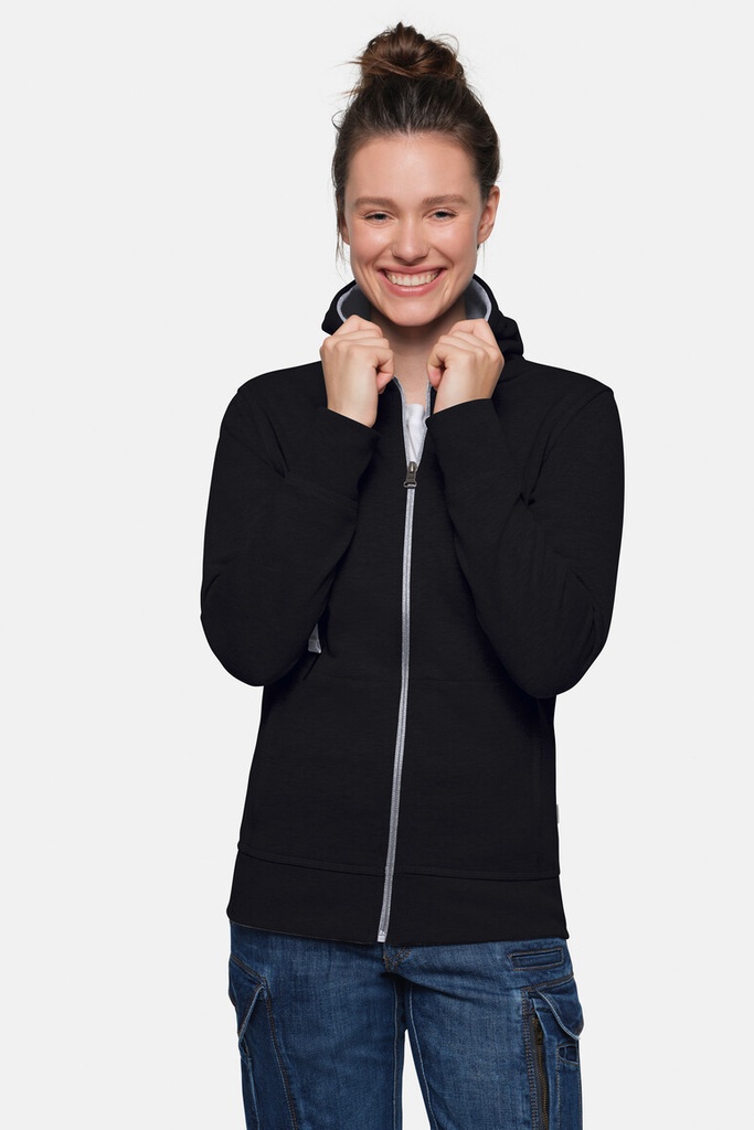 HAKRO Damen Kapuzenjacke Bonded ECO 255