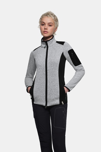 HAKRO Damen Strickfleecejacke 236