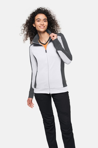 HAKRO Damen Sweatjacke Contrast MIKRALINAR® 277