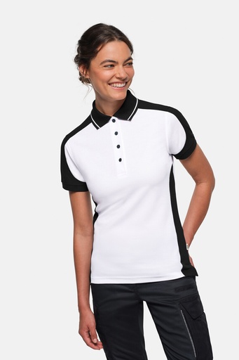 HAKRO Damen Poloshirt Contrast MIKRALINAR® ECO 339