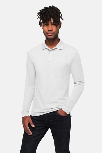 HAKRO Pocket-Longsleeve-Polo MIKRALINAR® ECO 817